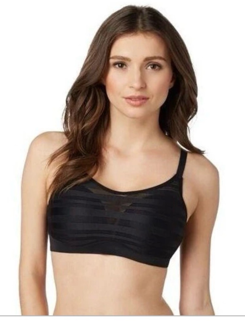 NWT Le Mystere Black Wireless Active Balance Sports Bra